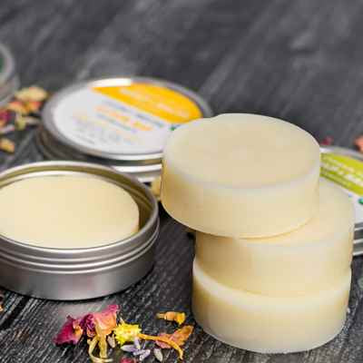 Chagrin Valley Soap & Salve Tin Lotion Bar Three Butter