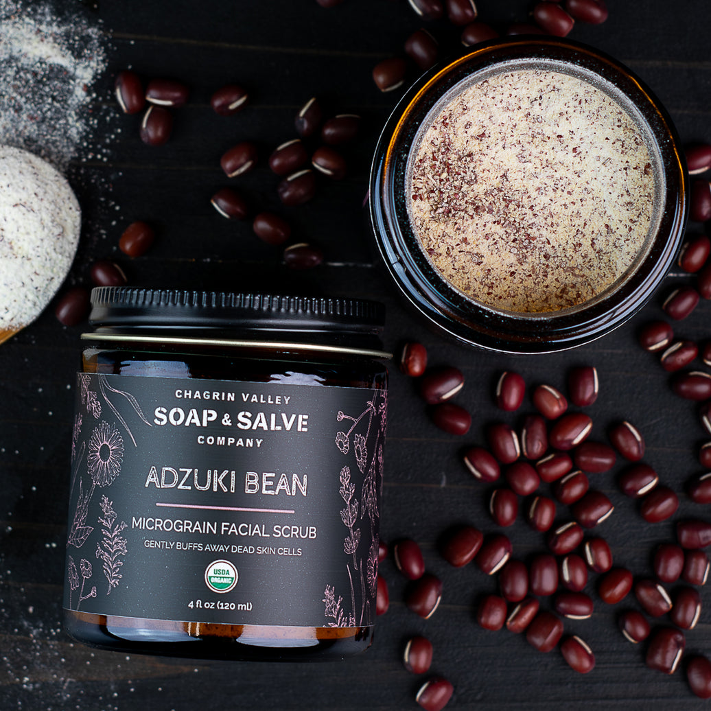 Organic Adzuki Bean Micrograin Face Scrub