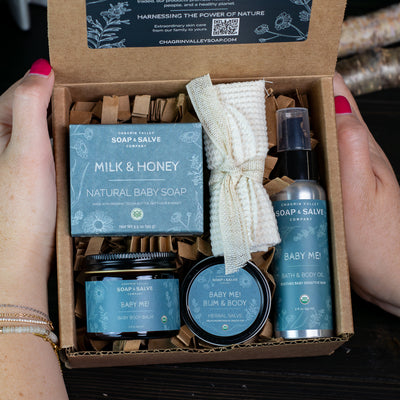 Organic Baby Skincare Gift Set