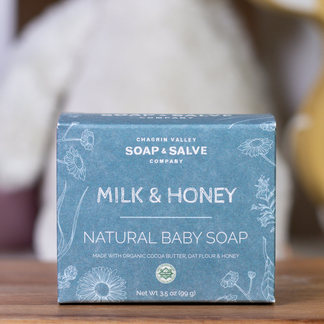 Natural Soap: Milk & Honey Baby Soap