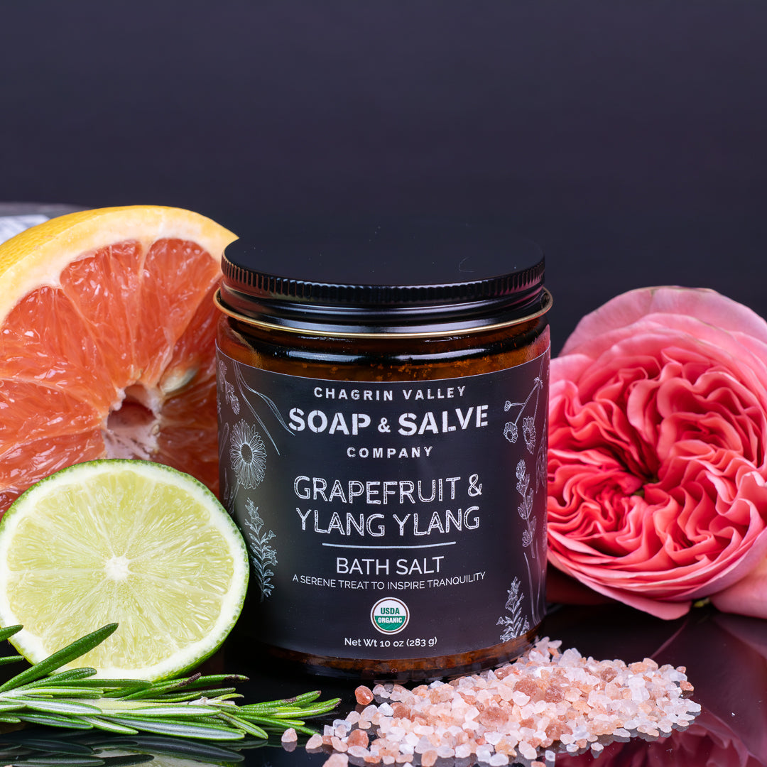 Bath Salt: Grapefruit Ylang Ylang