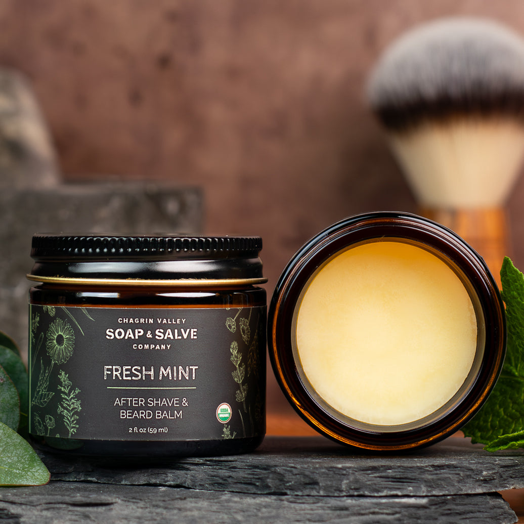 Organic Beard Balm - Fresh Mint Scent