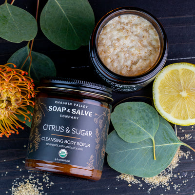 Citrus and Sugar Cleansing Body Scrub