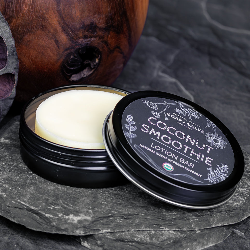 Organic Coconut Smoothie Lotion Bar