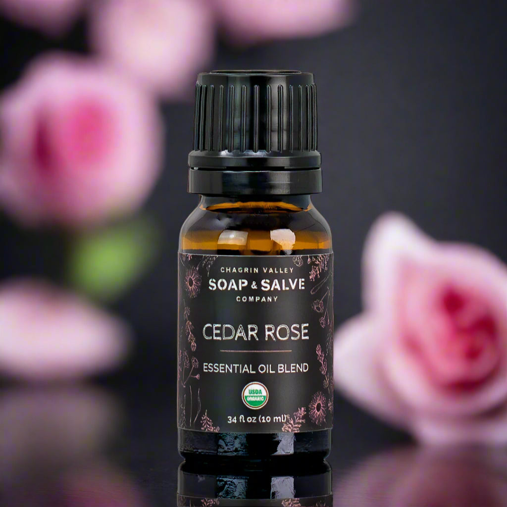 Organic Essential Oil Cedar Rose