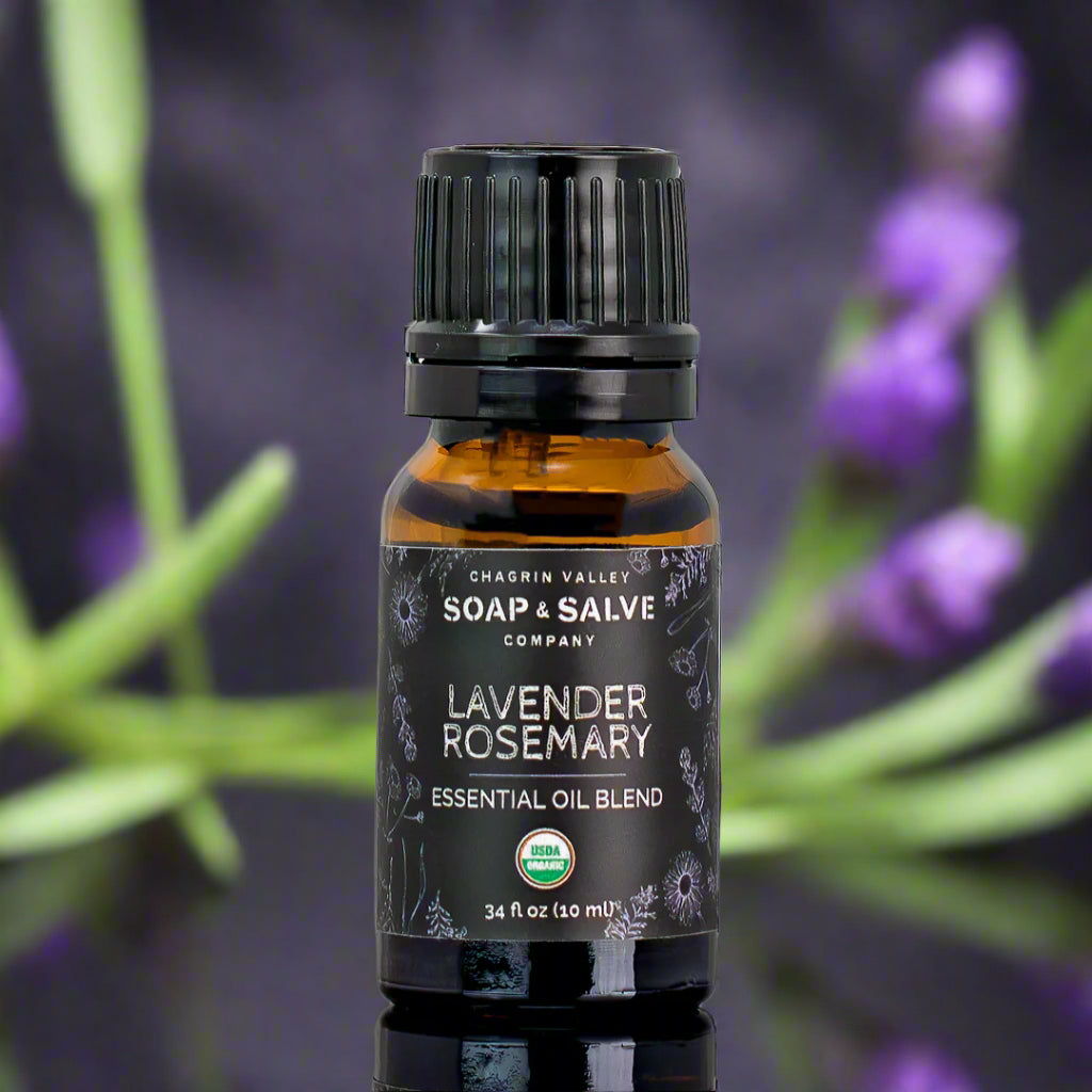 Organic Essential Oil Lavender Rosemary