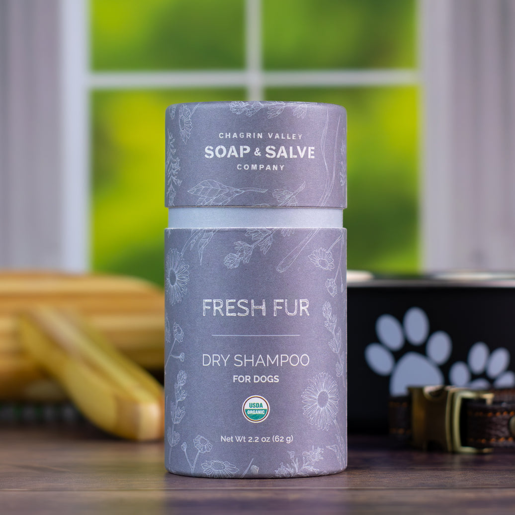 Organic Dry Fur Shampoo For Dogs