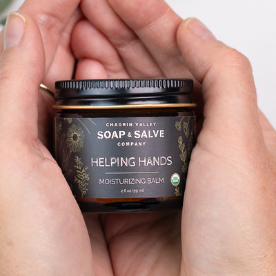 Organic Hand Balm - Heals cracked and Dry Skin