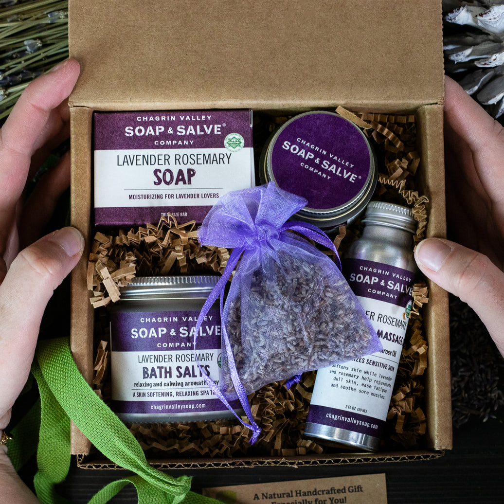 Baby Me! Bath Herbs and Herbal Washcloth – Chagrin Valley Soap & Salve