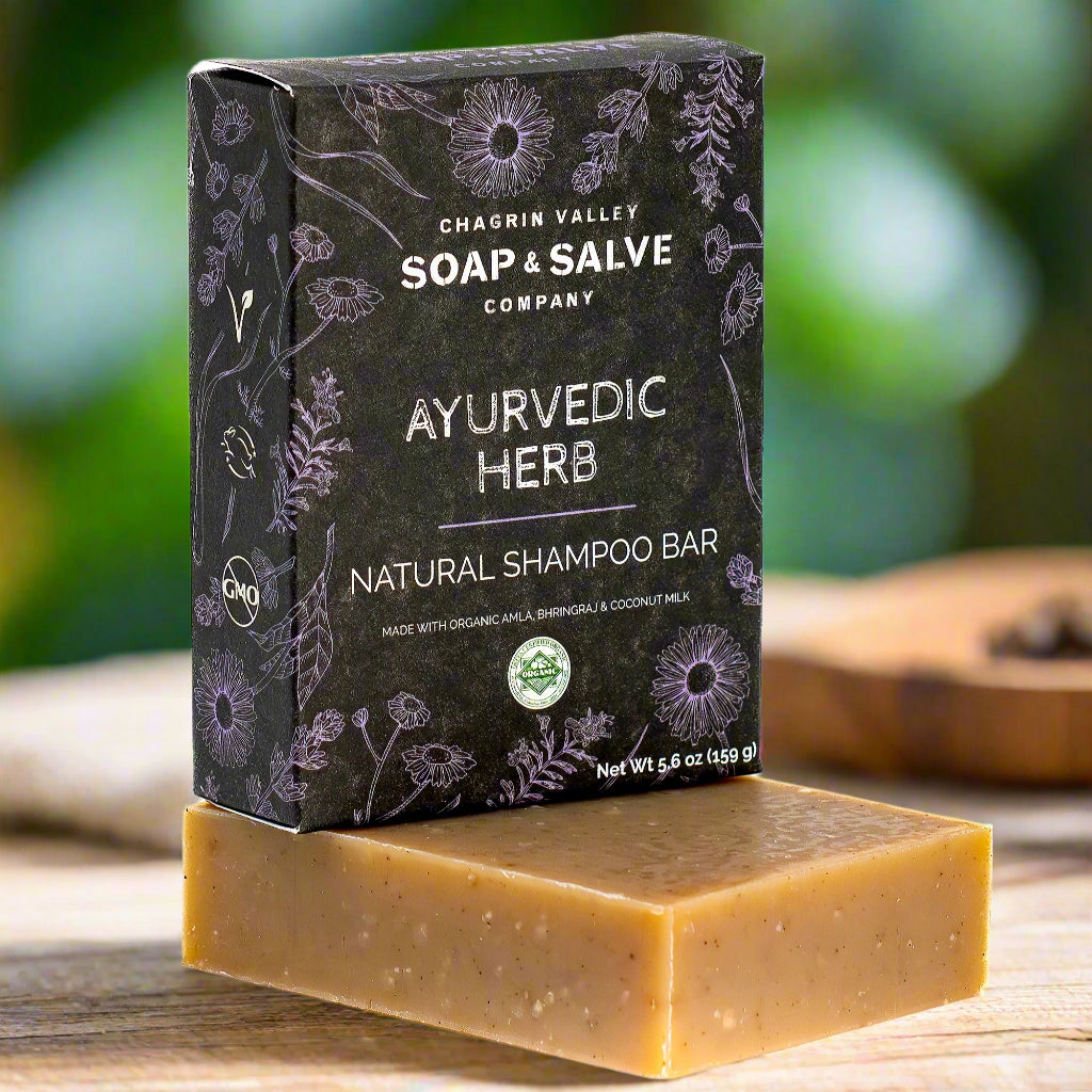 Organic Ayurvedic Herb Shampoo Bar