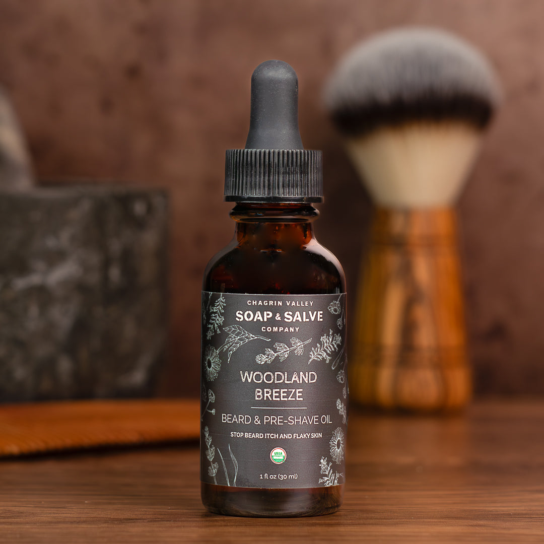 Beard & Pre-Shave Oil: Woodland Breeze Scent