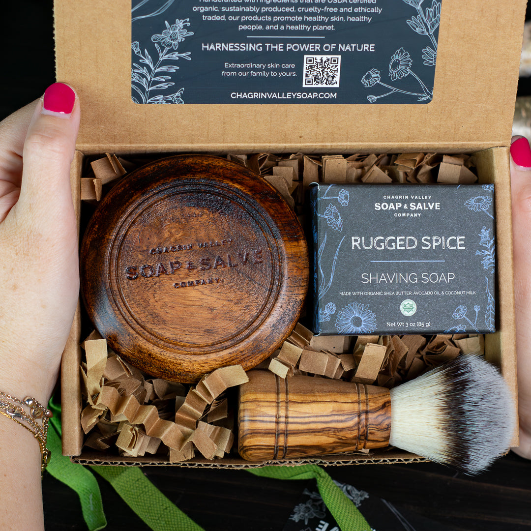 Gift: Wood Shaving Gift Set