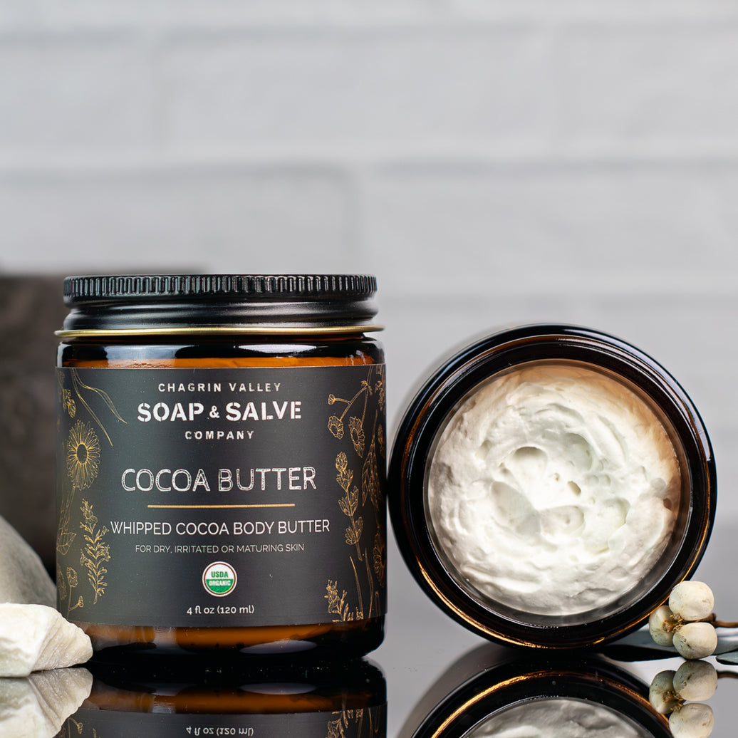 Organic Whipped Cocoa Butter For Dry Skin