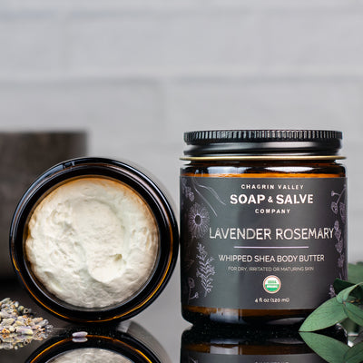 Organic Whipped Shea Lavender Rosemary Scent