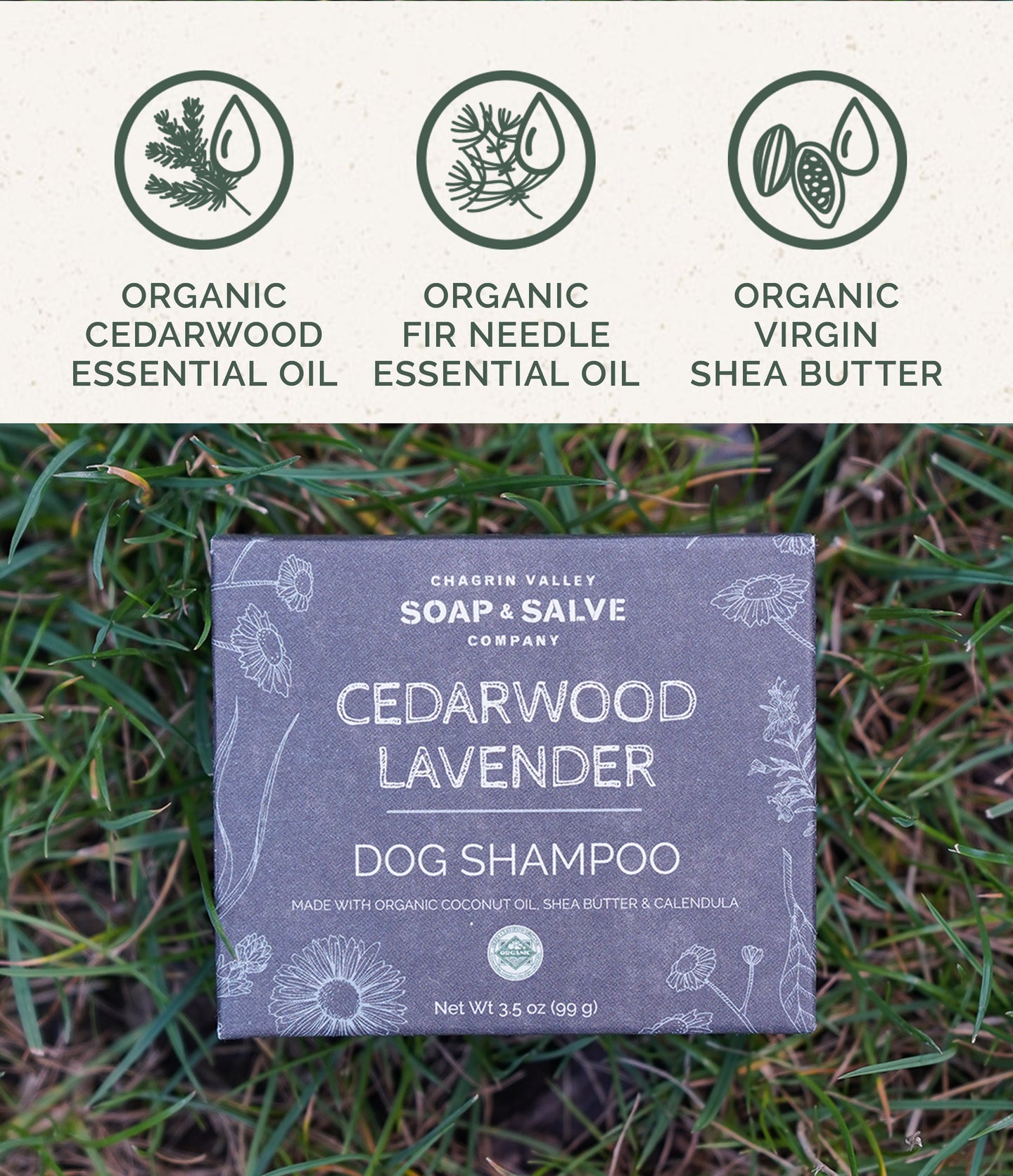 Dog Shampoo: Cedarwood Lavender