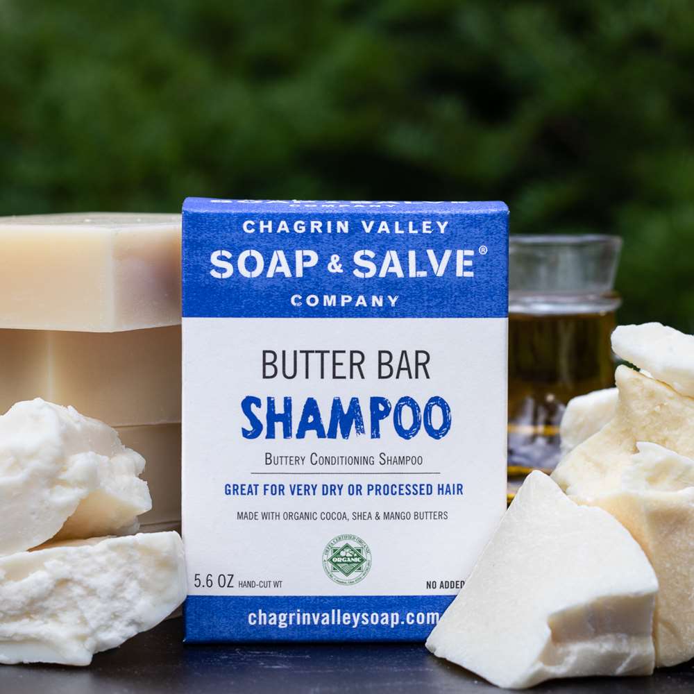 Soap Bar | Castile Olive Oil & Shea Butter | Certified Organic, All-Natural, Handmade | 1.7 oz. Sample Size | Chagrin Valley Soap & Salve