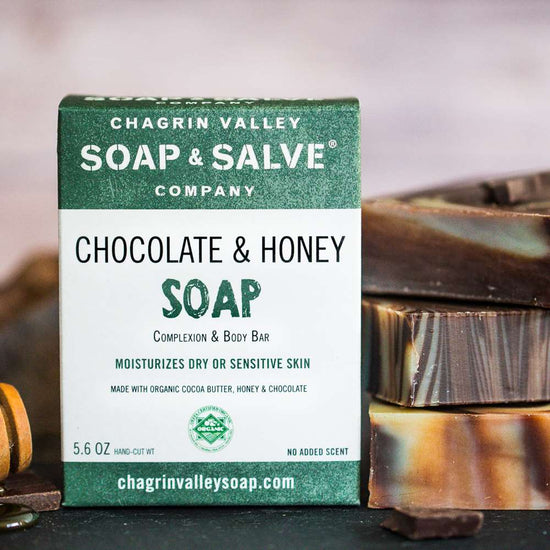 Natural Soap: Chocolate & Honey – Chagrin Valley Soap & Salve