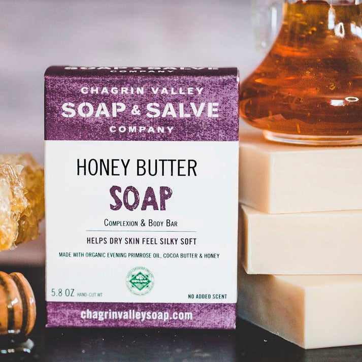 Natural Soap: Honey Butter – Chagrin Valley Soap & Salve