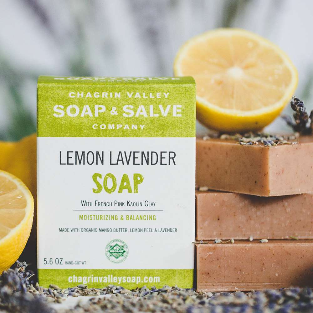 Natural Soap: Lemon Lavender – Chagrin Valley Soap & Salve